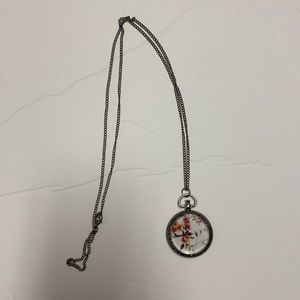 Stainless Steel Black Movement Necklace.